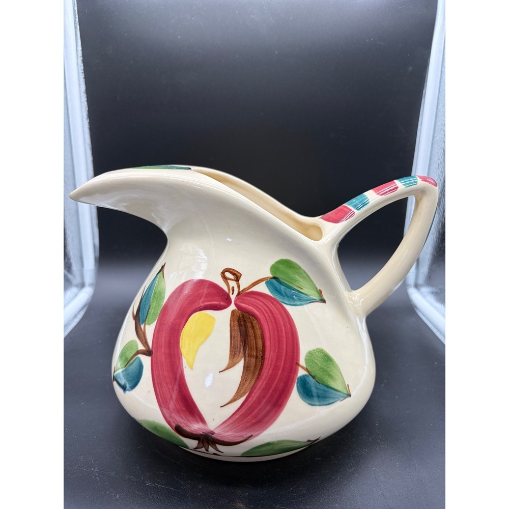 Vintage Purinton Apple Pitcher‎